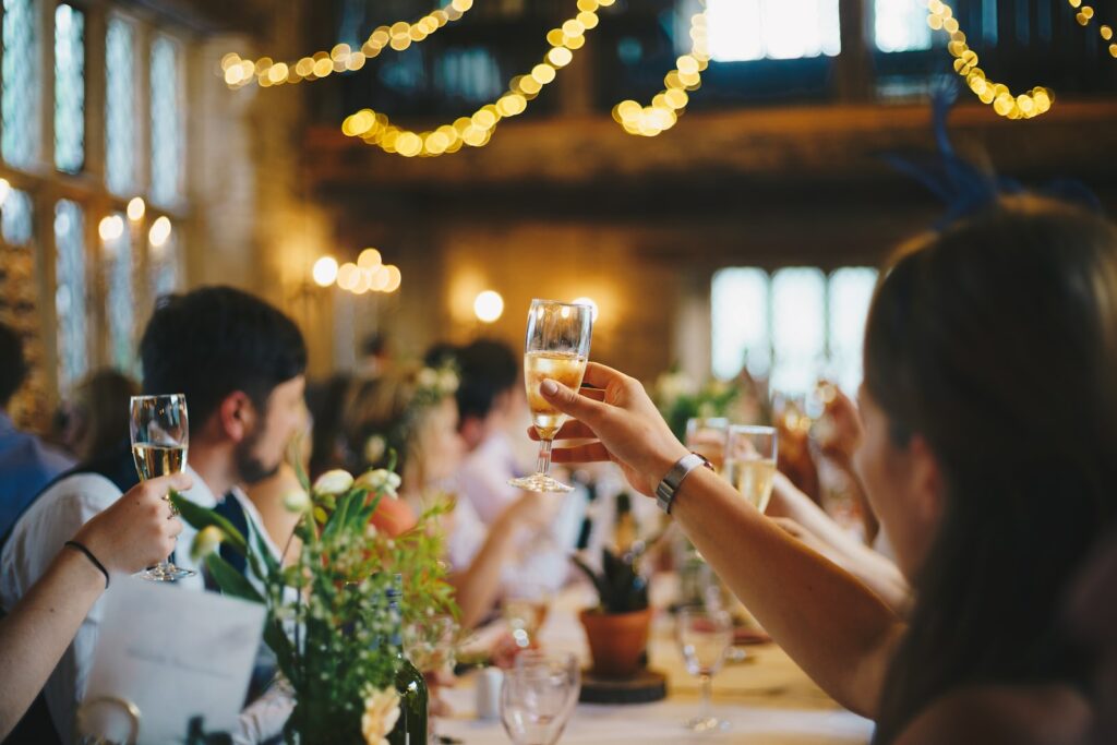 invités du mariage dans l'Yonne